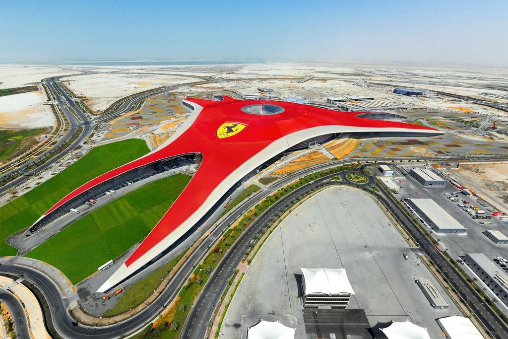 Ferrari World Abu Dhabi Top 5 Theme Parks