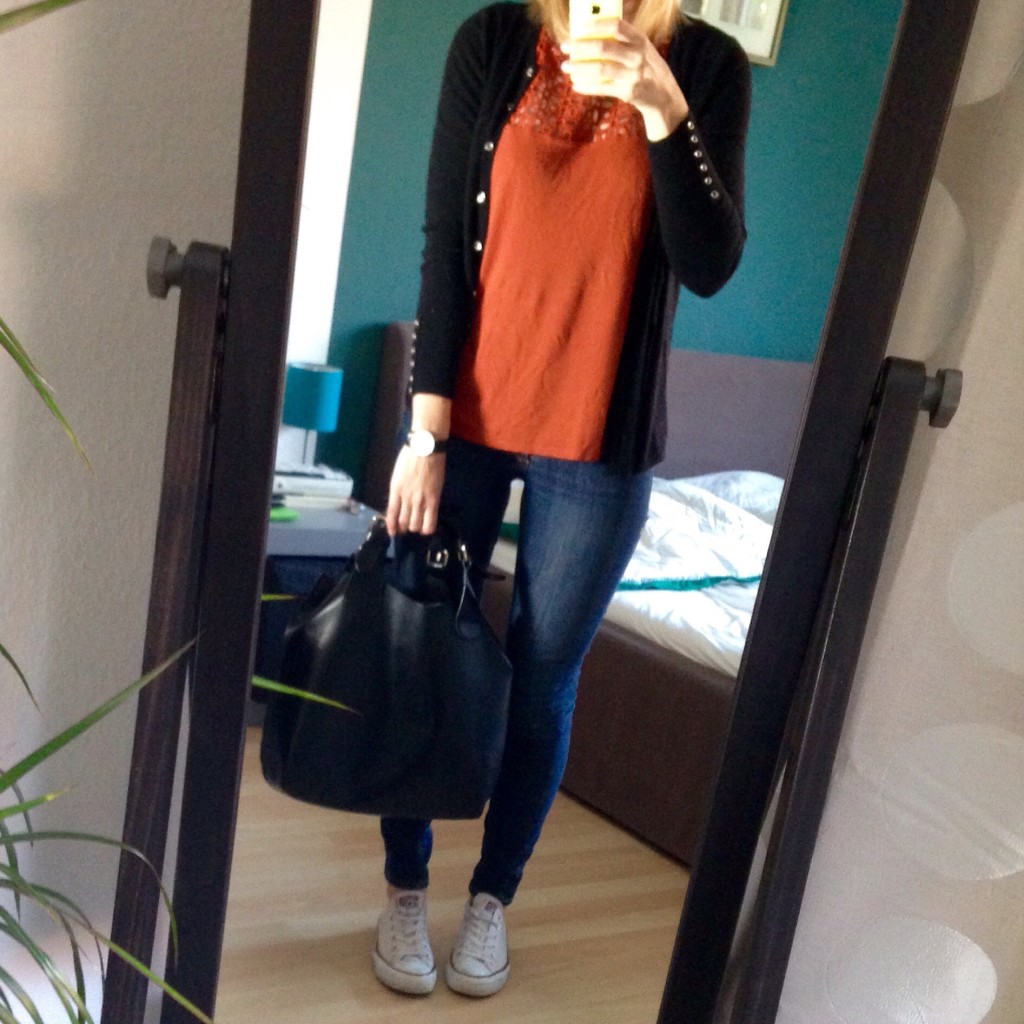 Herbst Outfit 2015 - Rost Rot