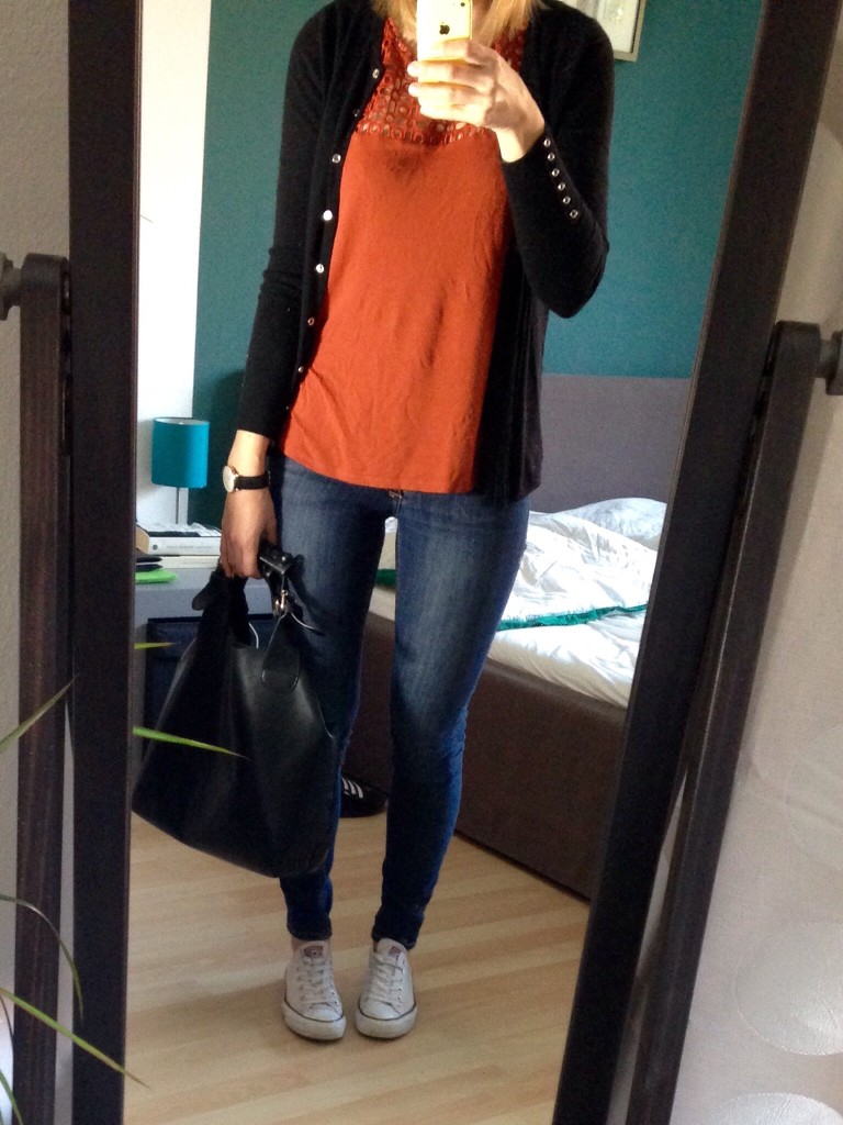 Herbst Outfit 2015 - Rost Rot