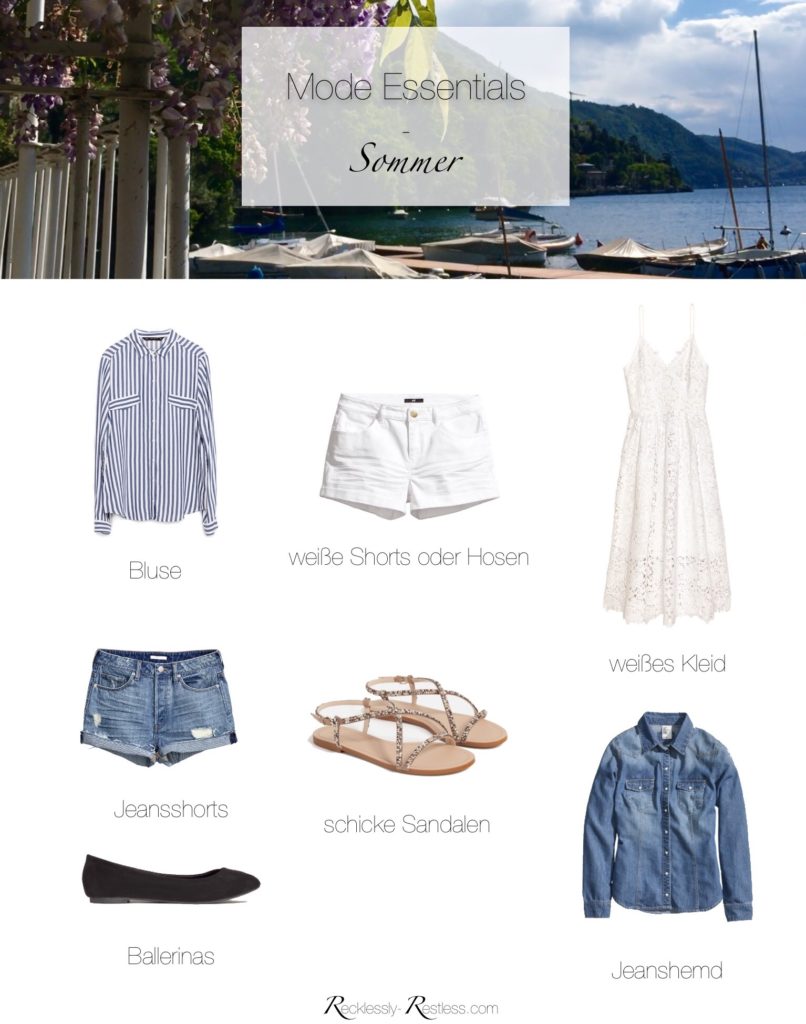 Sommer Mode Must Haves
