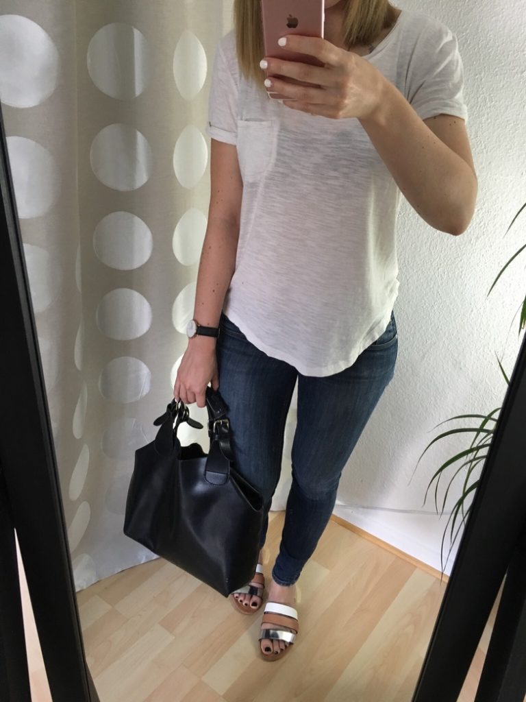 Jeans TShirt Sommer Outfit